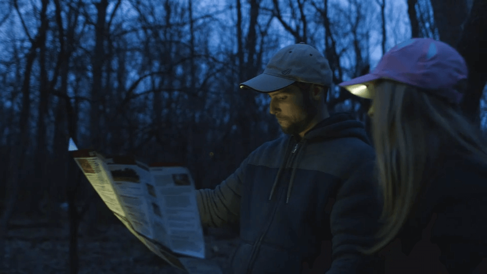 Panther Vision POWERCAP LED Hat Ultra-Bright Hands Free Lighted Battery Powered Headlamp - Stone Unstructured Cotton