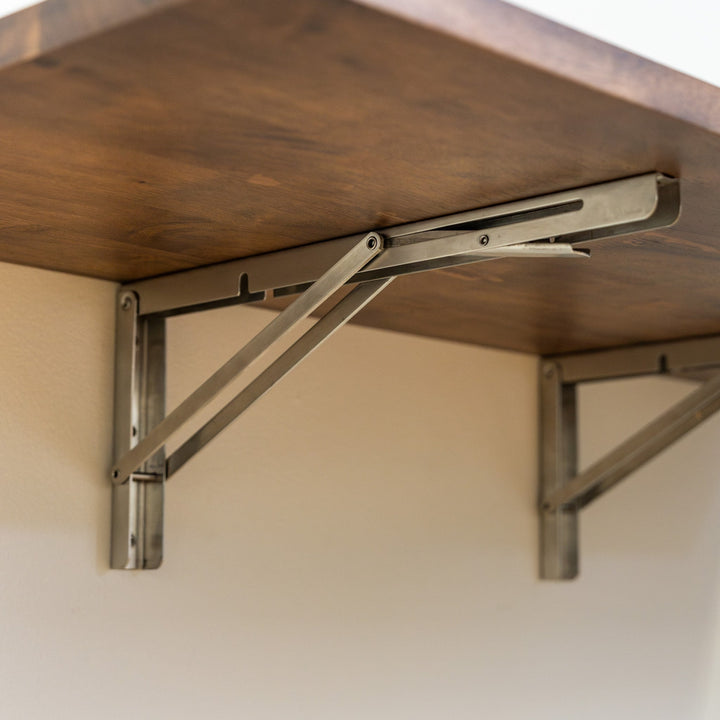 Wall Mounted Foldable Workbench - Space Efficient Design