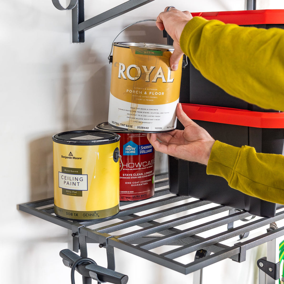 2' x 4' Garage Wall Mount Shelves - Storage Solution