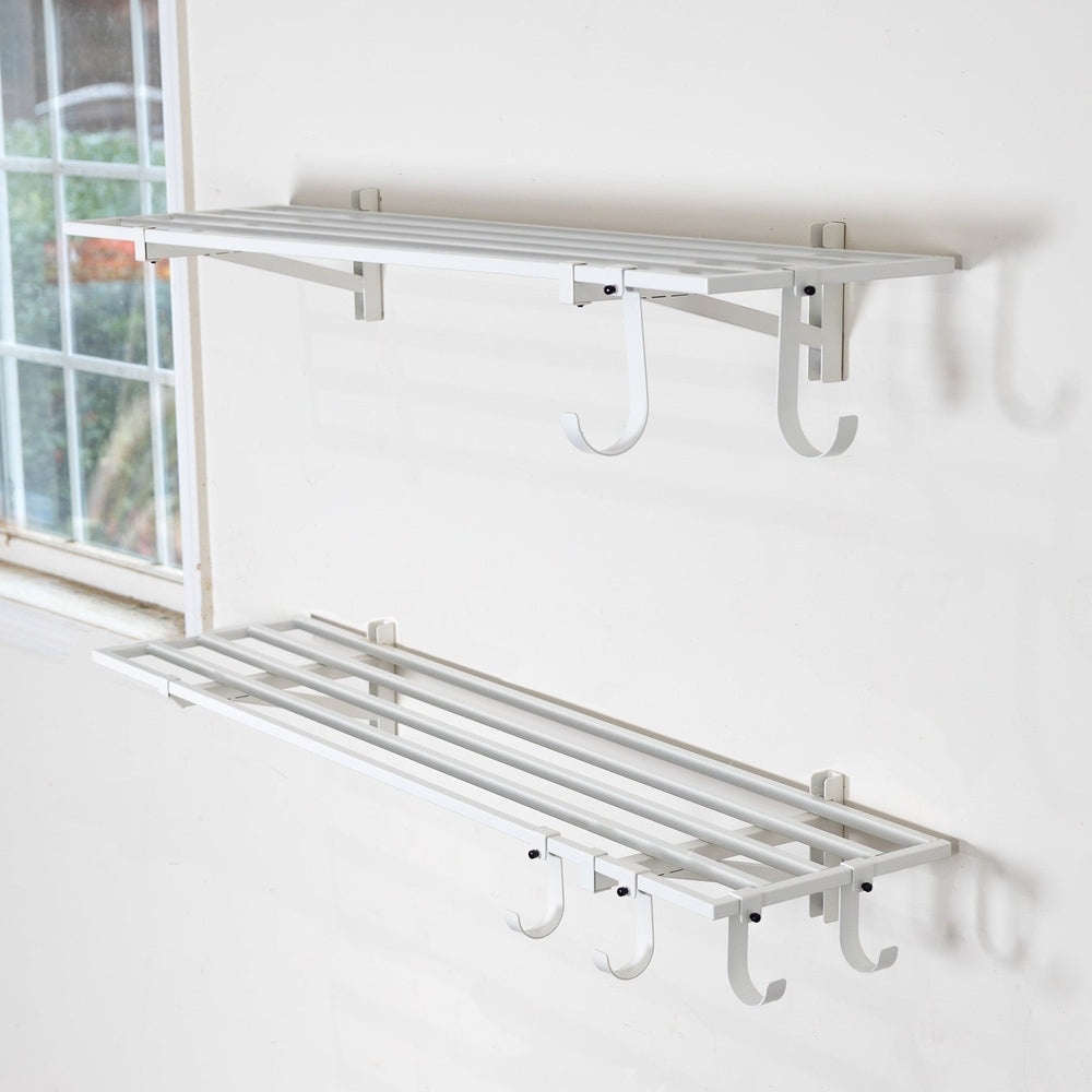 1' x 4' Garage Wall Mount Shelves - Efficient Storage Solution