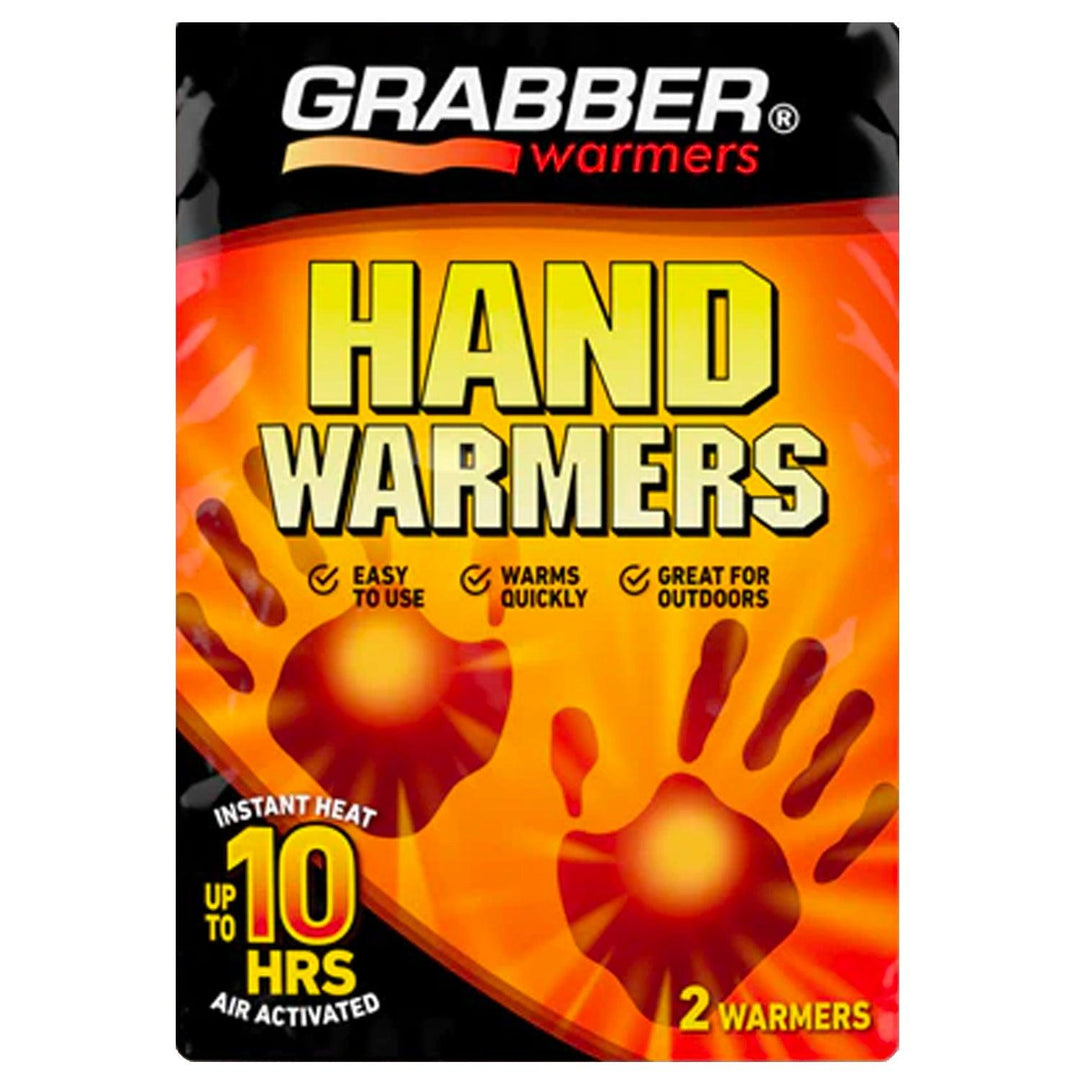 TRAPSKI Grabber Hand Warmers - Long Lasting Natural Odorless Air Activated Warmers - Up to 10 Hours of Heat - 40 Pair Box