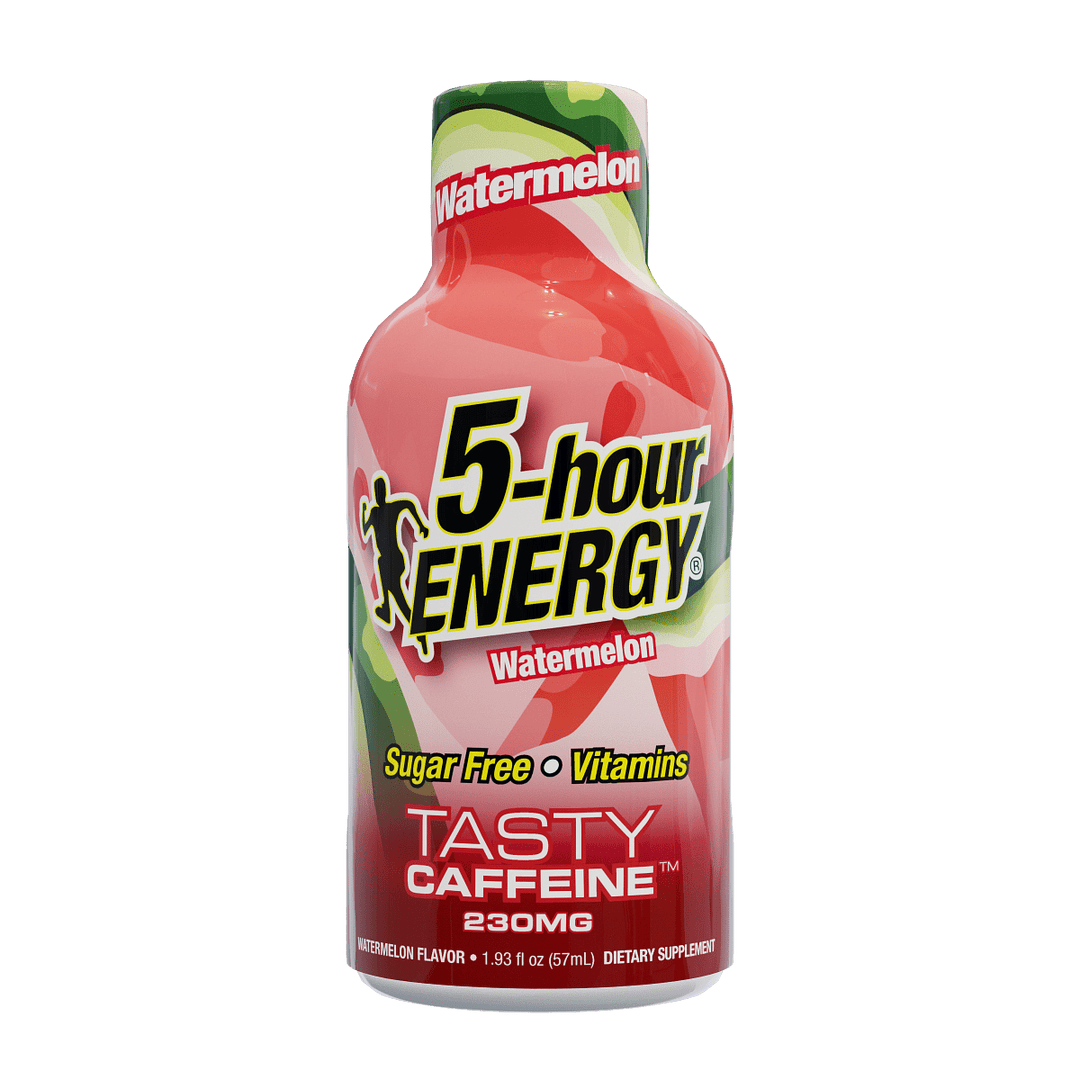 24 Pack 5-hour ENERGY Extra Strength Shots, Watermelon Flavor Flavor, 1.93 Fl Oz
