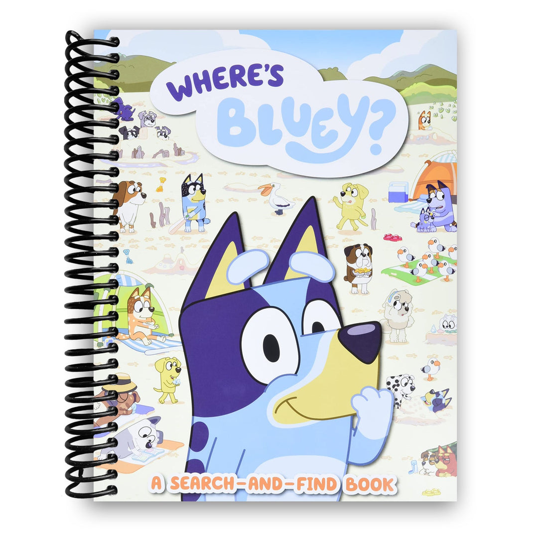 Where's Bluey?: A Search-and-Find Book Spiral Bound