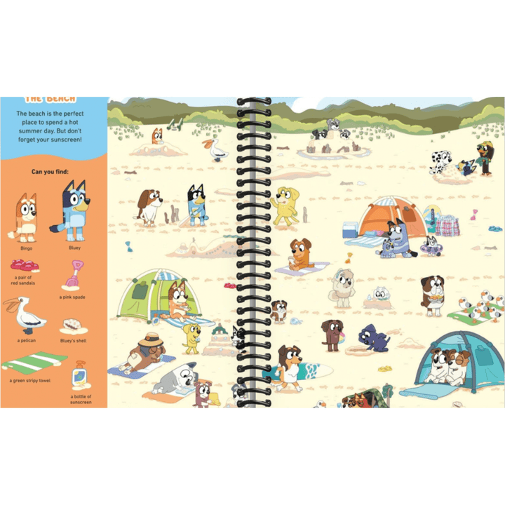 Where's Bluey?: A Search-and-Find Book Spiral Bound