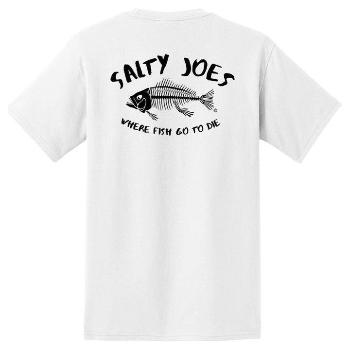 Salty Joe's "Where Fish Go To Die" Heavyweight Pocket Tee