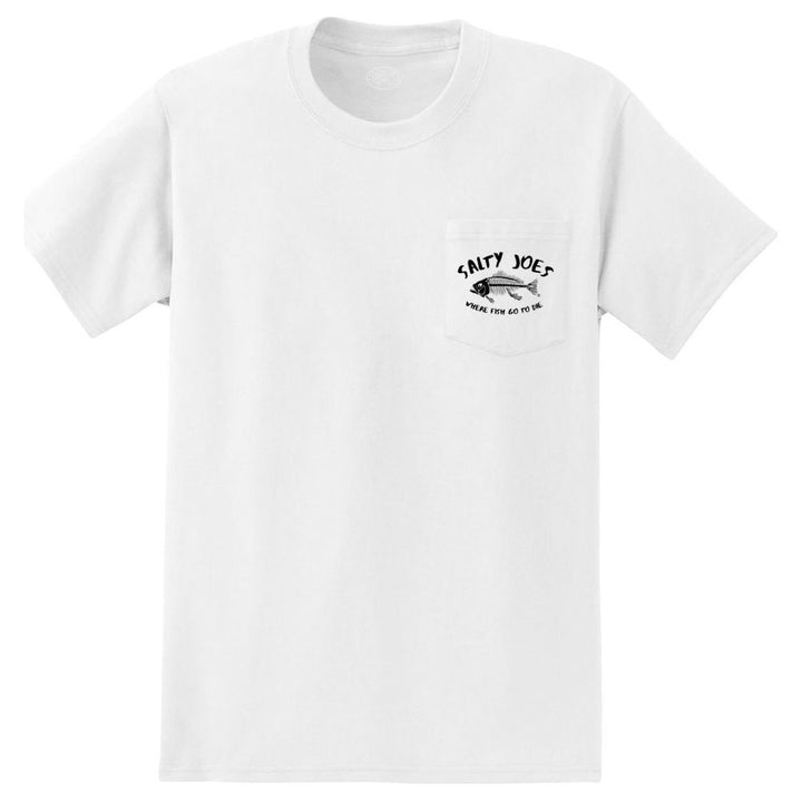 Salty Joe's "Where Fish Go To Die" Heavyweight Pocket Tee