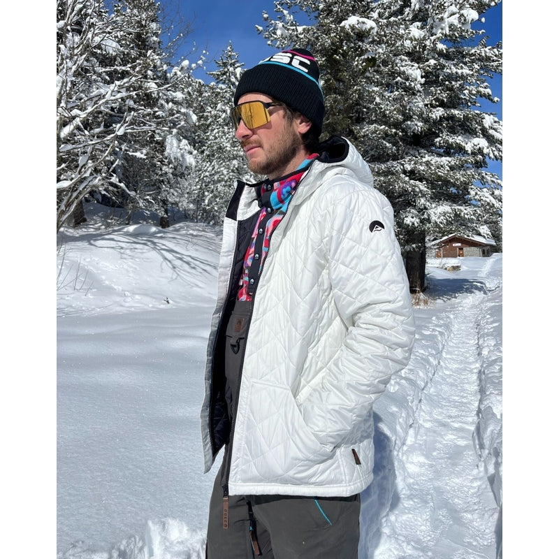 OOSC Clothing White Glacier Thermolite® Insulated Jacket - Men's