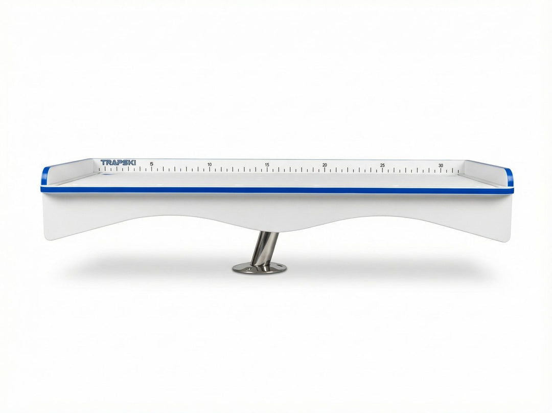 Premium Rod Mount 18" or 33" Raised Fillet Table – 3-in-1 Bait & Fish Station | Fits Rod Holders, Buckets & Flat Surfaces | Marine-Grade HDPE | Ruler, Juice Groove, Knife & Tool Slots