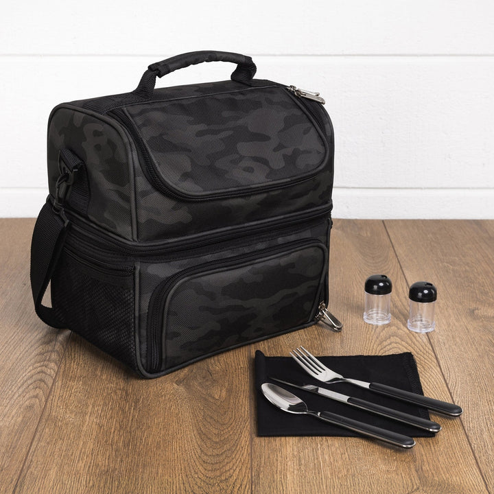 Picnic Time Pranzo Lunch Bag Cooler with Utensils