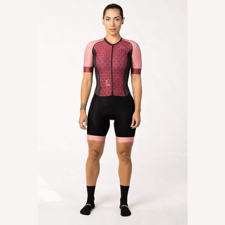 Onnor Sport Women's Pinkbee Elite Cycling Skinsuit