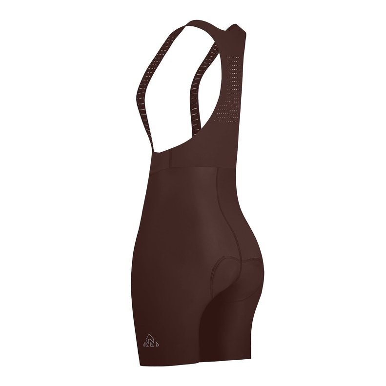 Onnor Sport Women's Seamless Brown Pro Cycling Bib