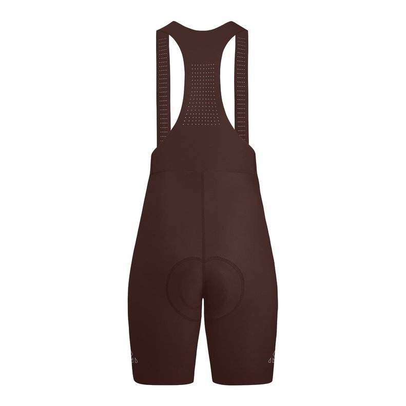 Onnor Sport Women's Seamless Brown Pro Cycling Bib