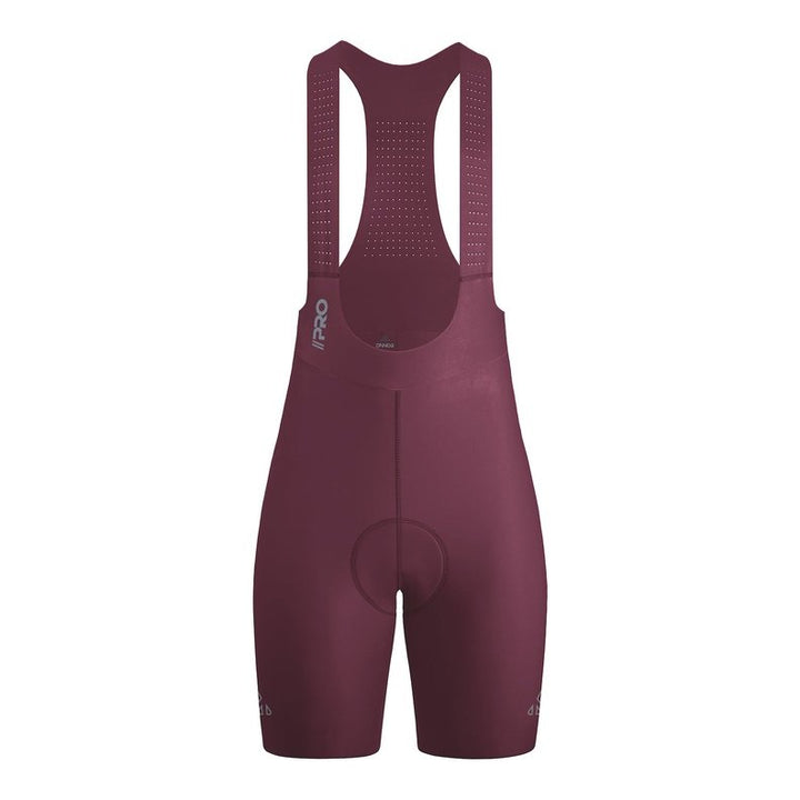 Onnor Sport Women's Seamless Burgundy Pro Cycling Bib