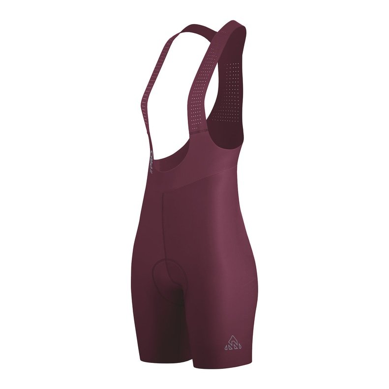 Onnor Sport Women's Seamless Burgundy Pro Cycling Bib