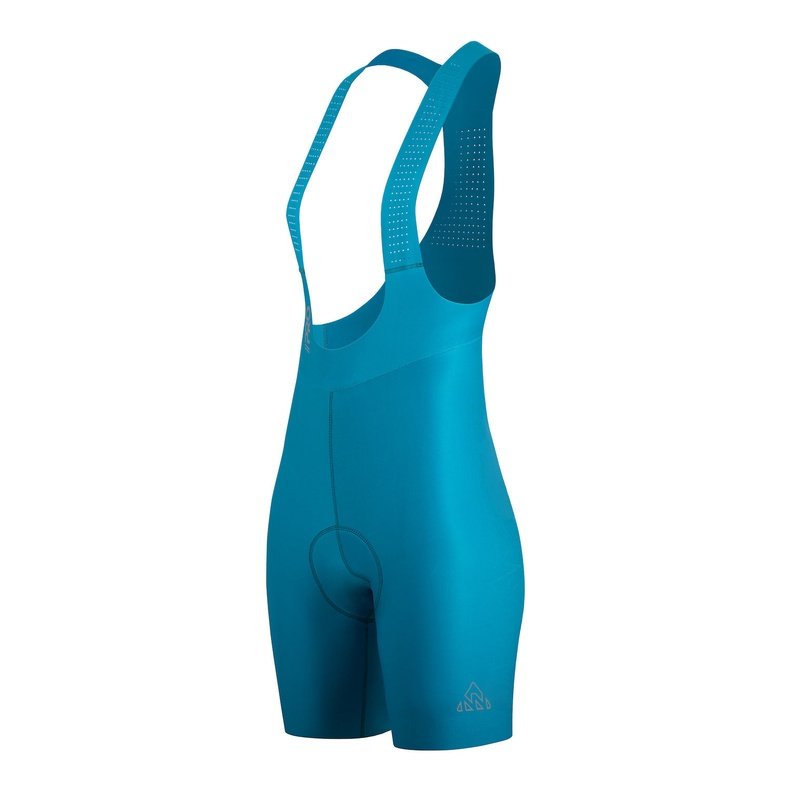 Onnor Sport Women's Seamless Turquoise Pro Cycling Bib