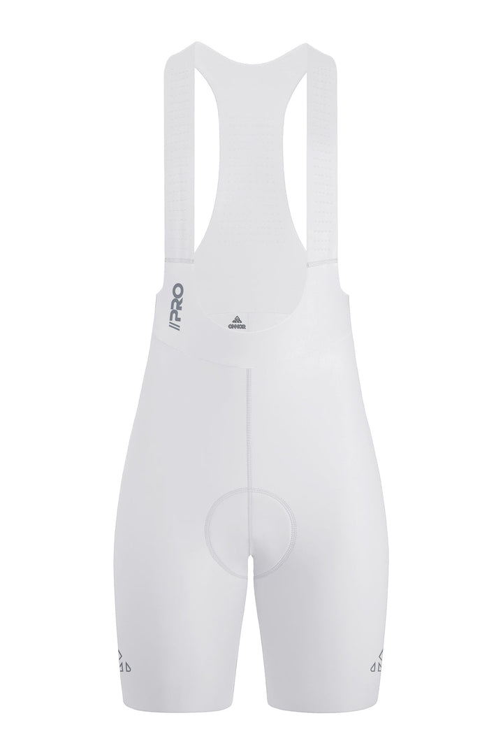 Onnor Sport Women's Seamless White Pro Cycling Bib