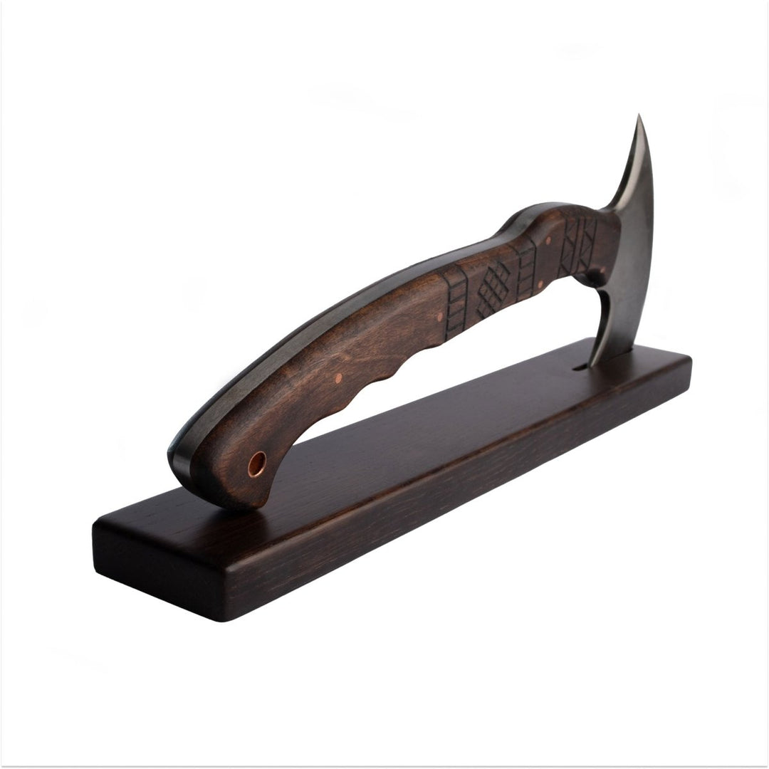 AncientSmithy Wooden stand for tomahawk