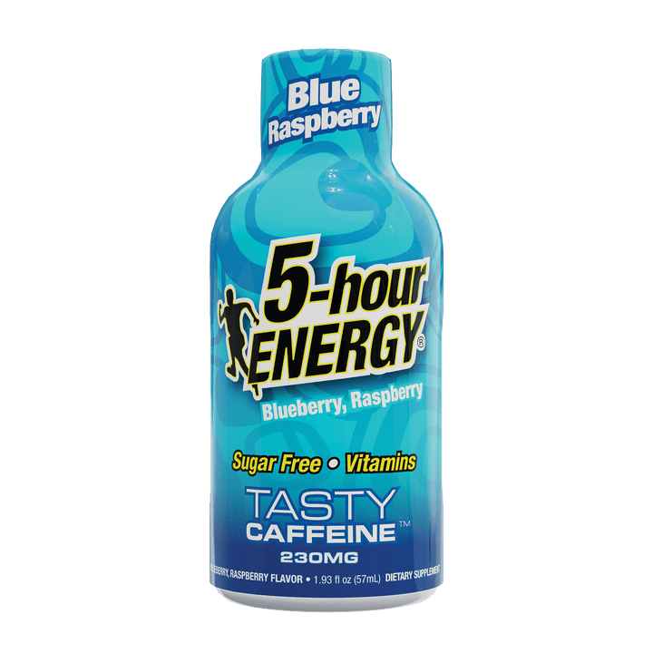 24 Pack 5-hour ENERGY Extra Strength Shots, Blue Raspberry Flavor Flavor, 1.93 Fl Oz