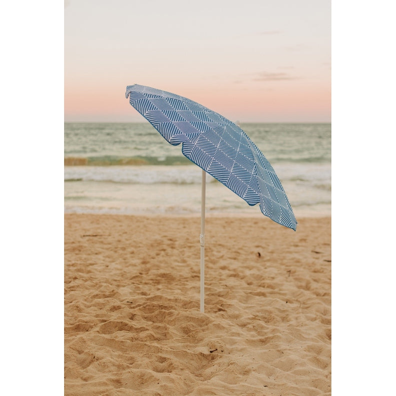 Picnic Time 5.5 Ft. Portable Beach Umbrella