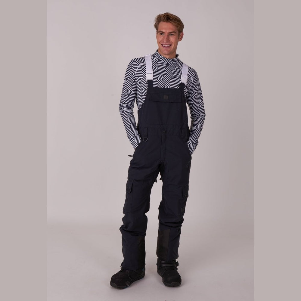 OOSC Clothing Yeh Man Bib Pant - Black