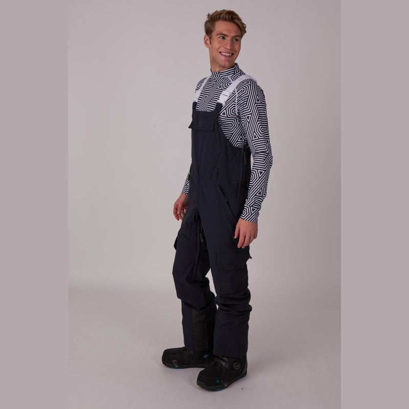 OOSC Clothing Yeh Man Bib Pant - Black