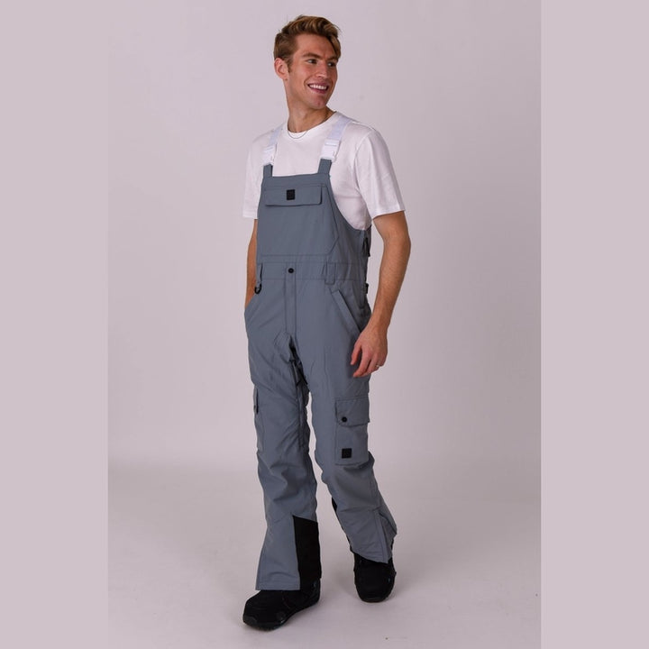 OOSC Clothing Yeh Man Bib Pant - Grey