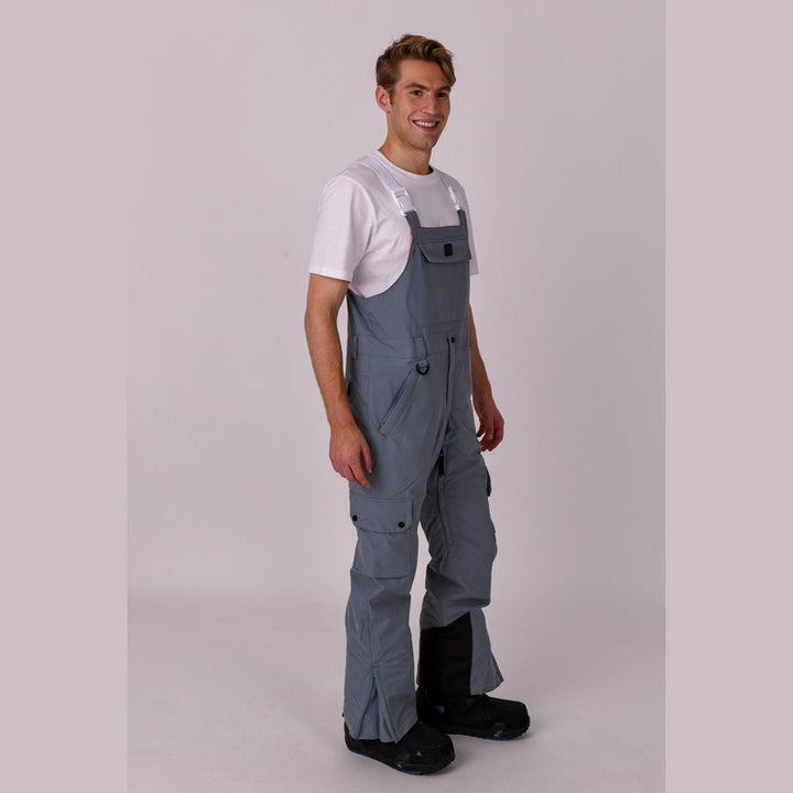 OOSC Clothing Yeh Man Bib Pant - Grey