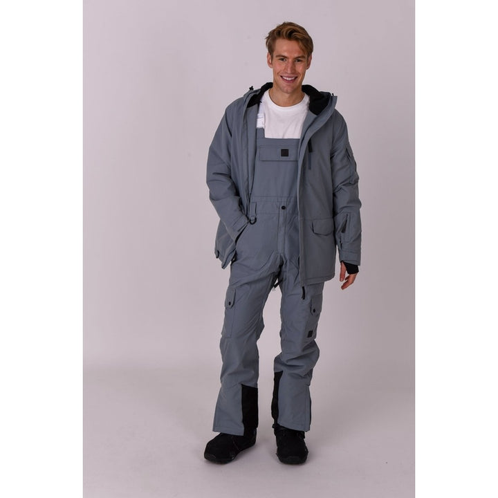 OOSC Clothing Yeh Man Bib Pant - Grey