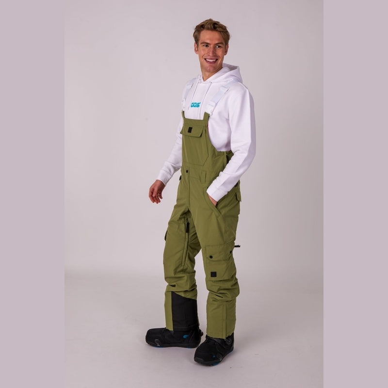 OOSC Clothing Yeh Man Bib Pant - Khaki