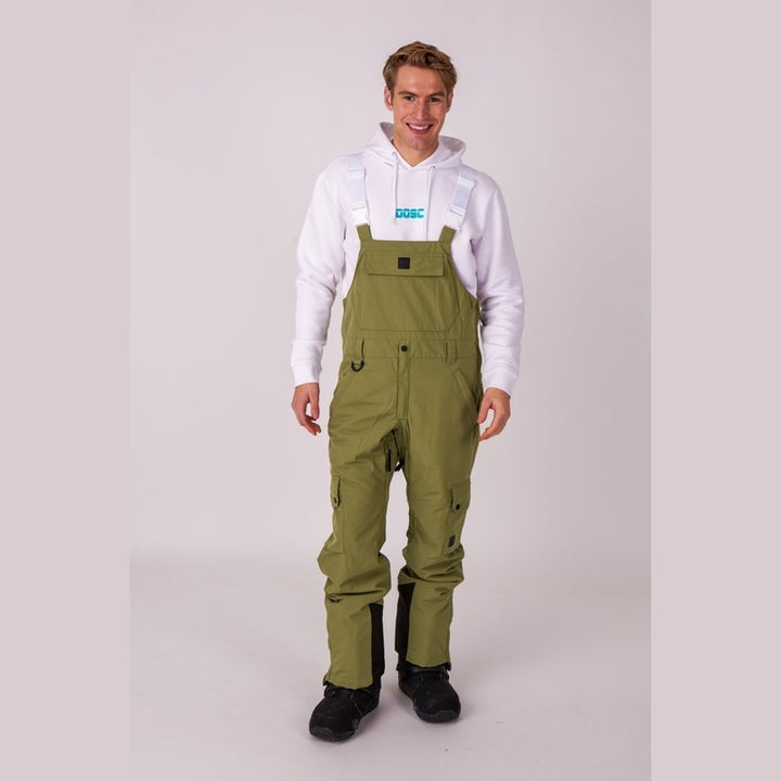 OOSC Clothing Yeh Man Bib Pant - Khaki