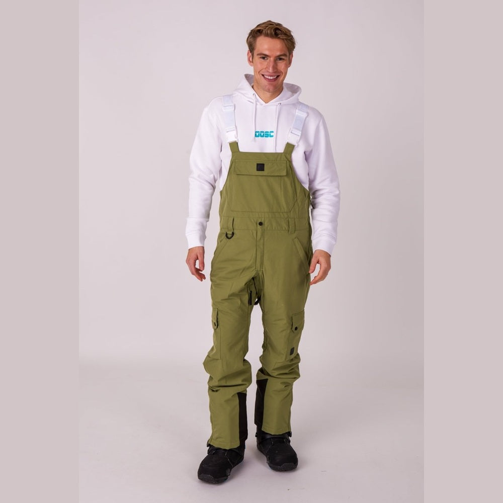 OOSC Clothing Yeh Man Bib Pant - Khaki