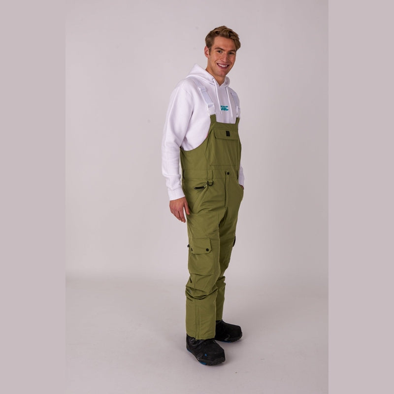 OOSC Clothing Yeh Man Bib Pant - Khaki