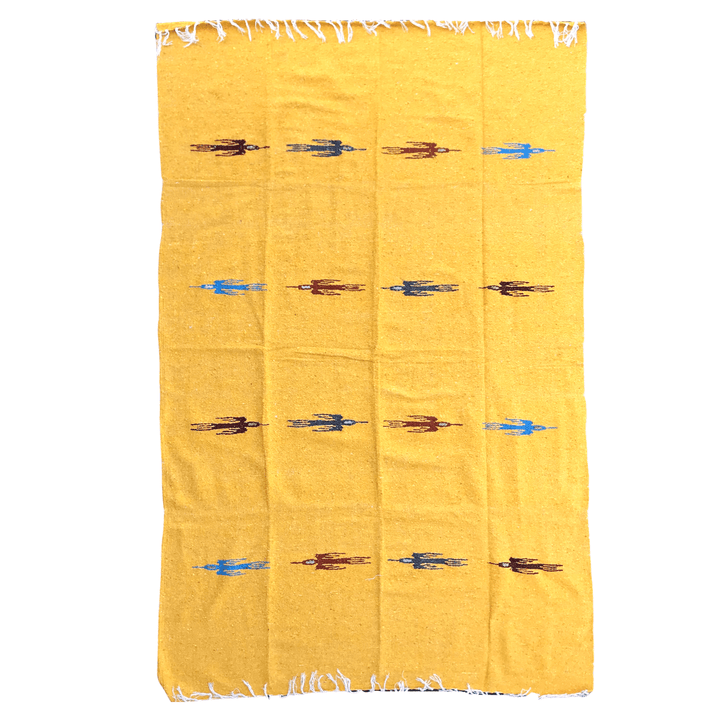 West Path Yellow Baja Thunderbird Blanket