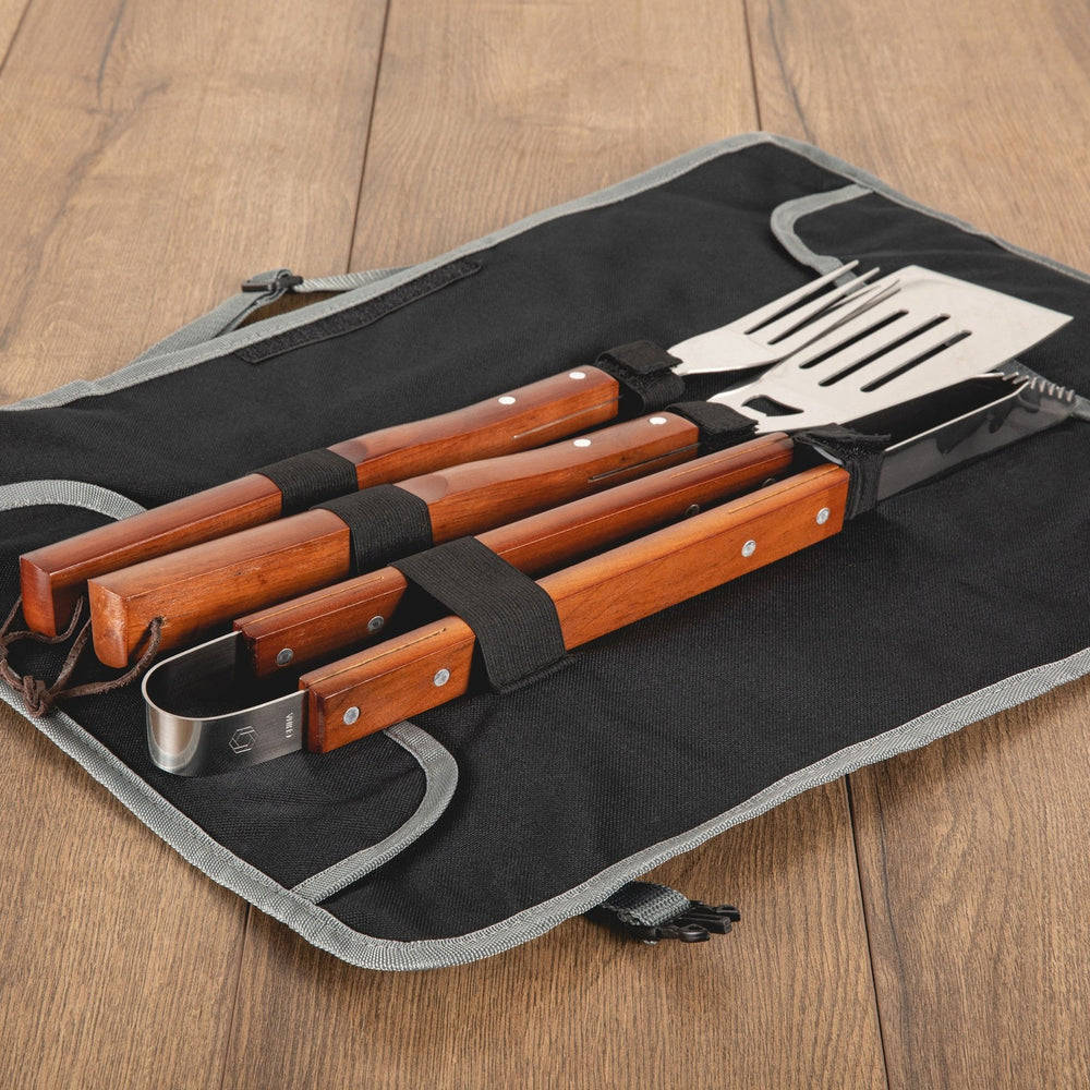 3-Piece BBQ Tote & Grill Set