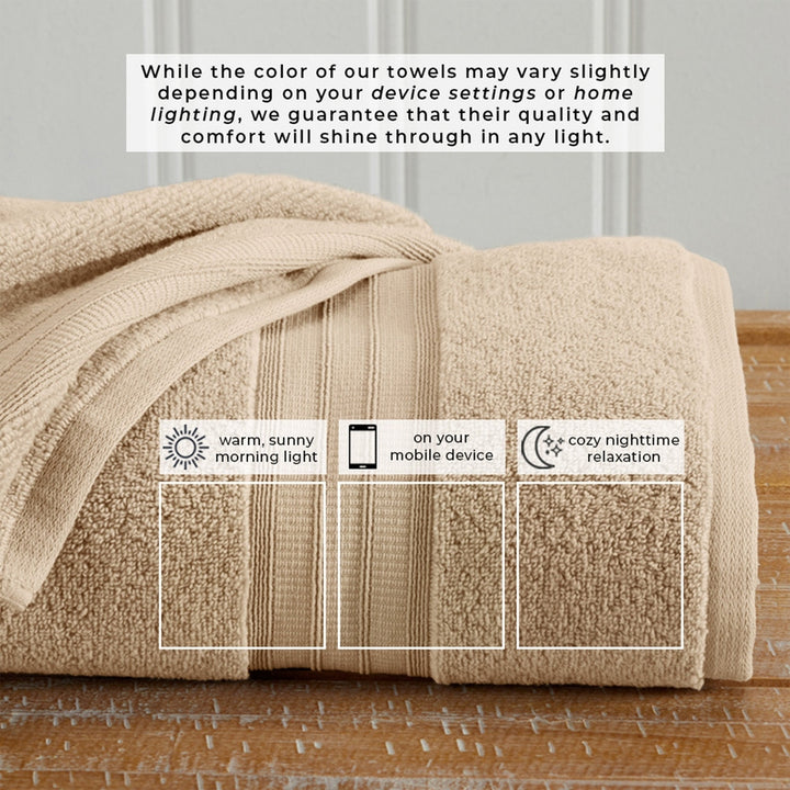 Premium Cotton Bath Towel Set - Chiara Collection