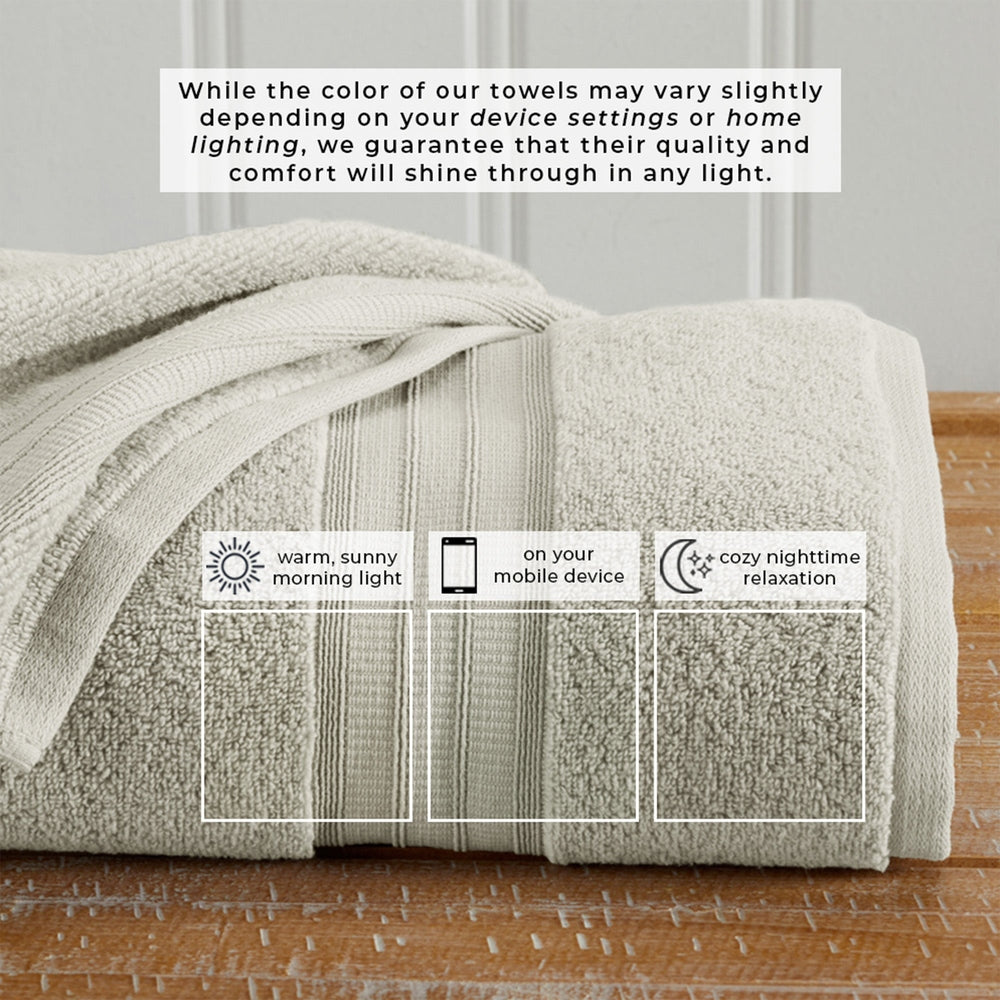 Premium Cotton Bath Towel Set - Chiara Collection