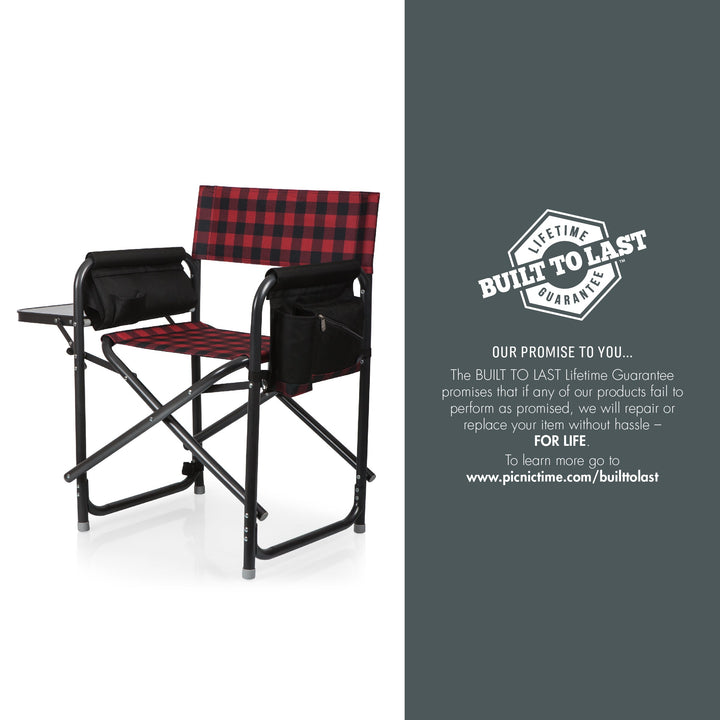 Picnic Time Outdoor Directors Folding Chair