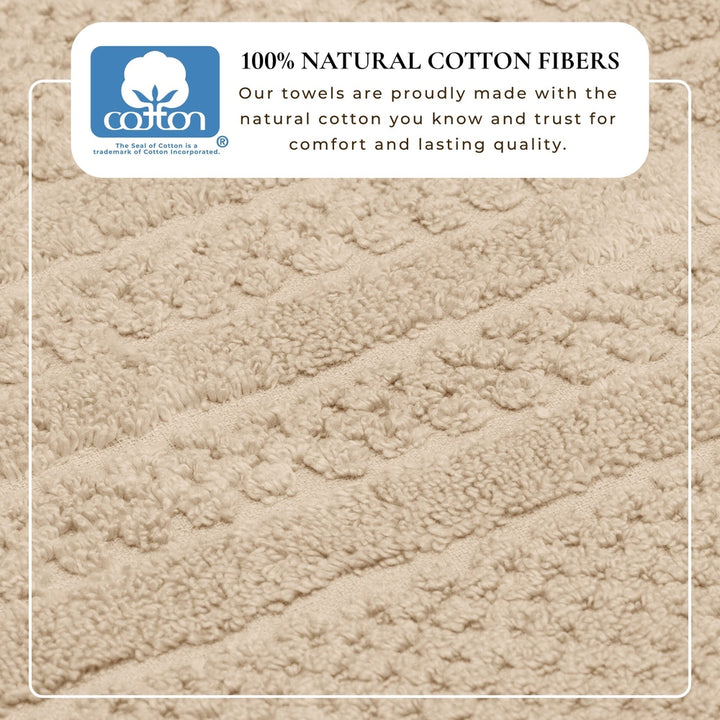 Checkered Jacquard Bath Towel Set - Giuliana Collection