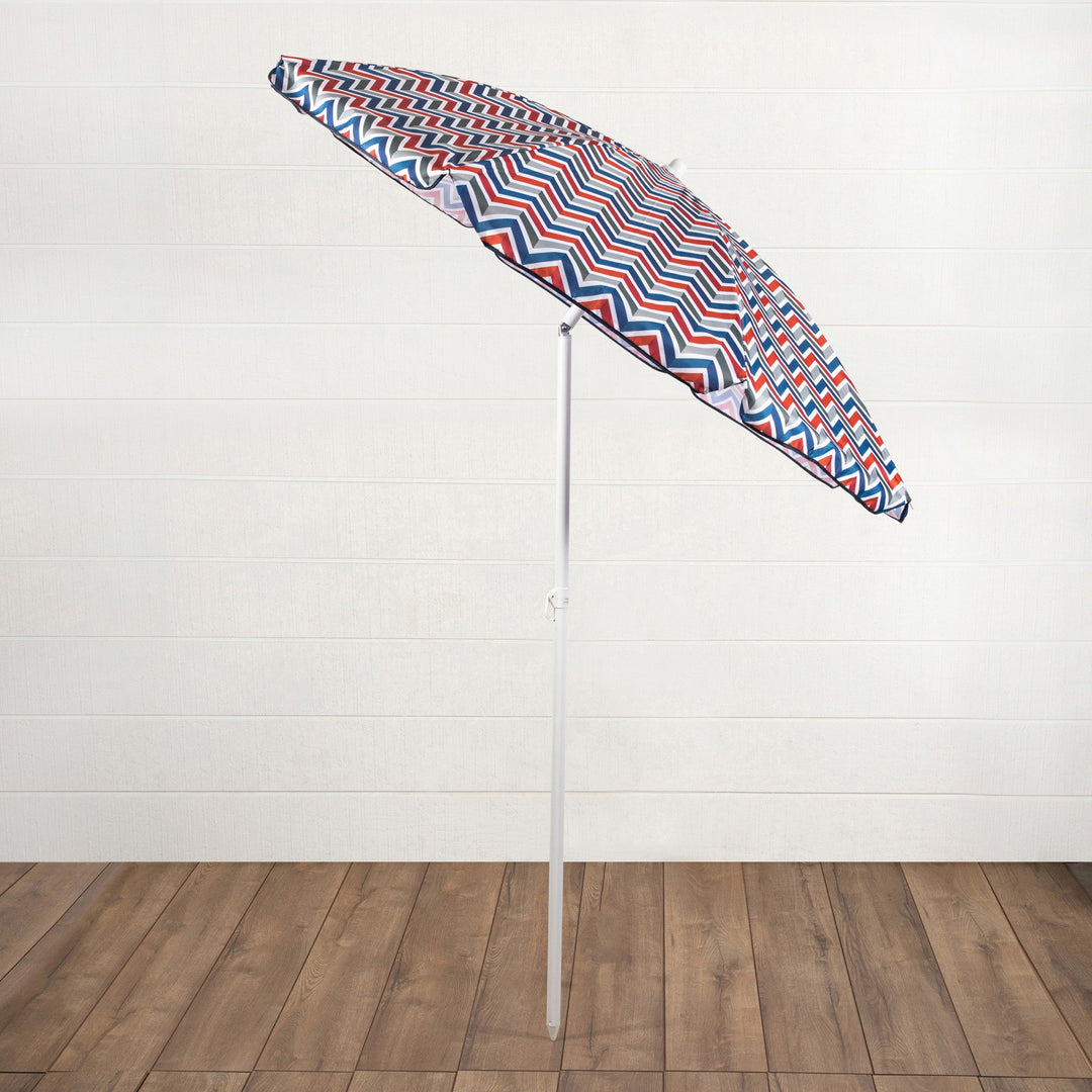Picnic Time 5.5 Ft. Portable Beach Umbrella