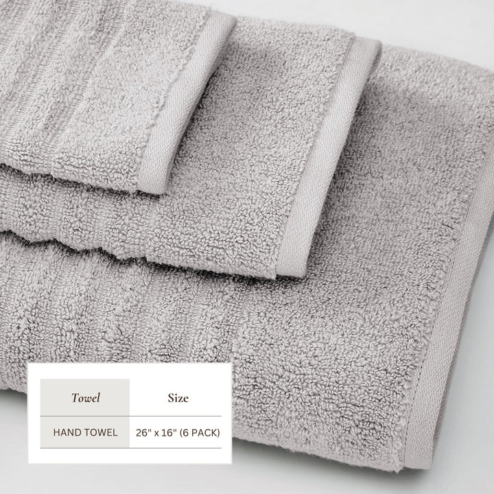 Combed Cotton Bath Towels - Karina Collection