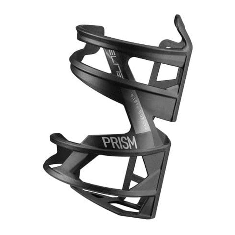 Elite Prism Matte Carbon Bottle Cage - Side Specific