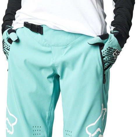 fox racing defend women's shorts - Teal