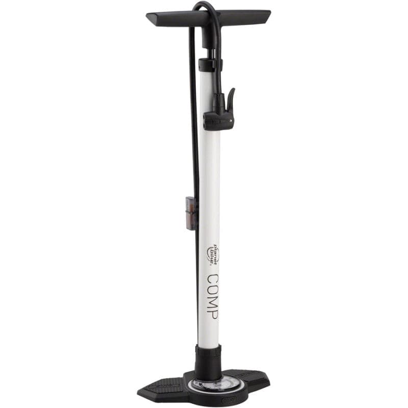 Planet Bike Comp 2.0 Floor Pump: White