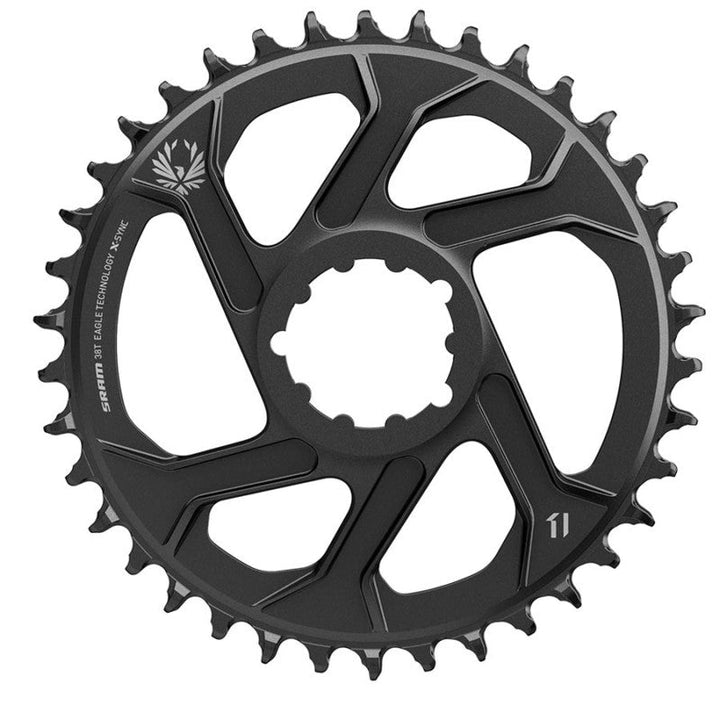 sram x-sync 2 eagle 3mm offset aluminum direct mount 12 speed chainring