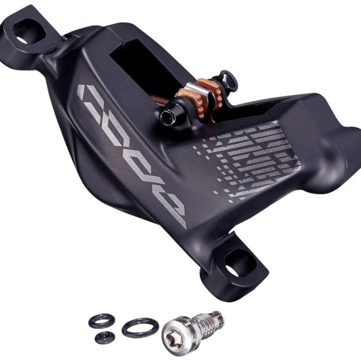 sram replacement code r/rsc caliper assembly, fits guide re, post mount non-cps , front/rear, diffusion black