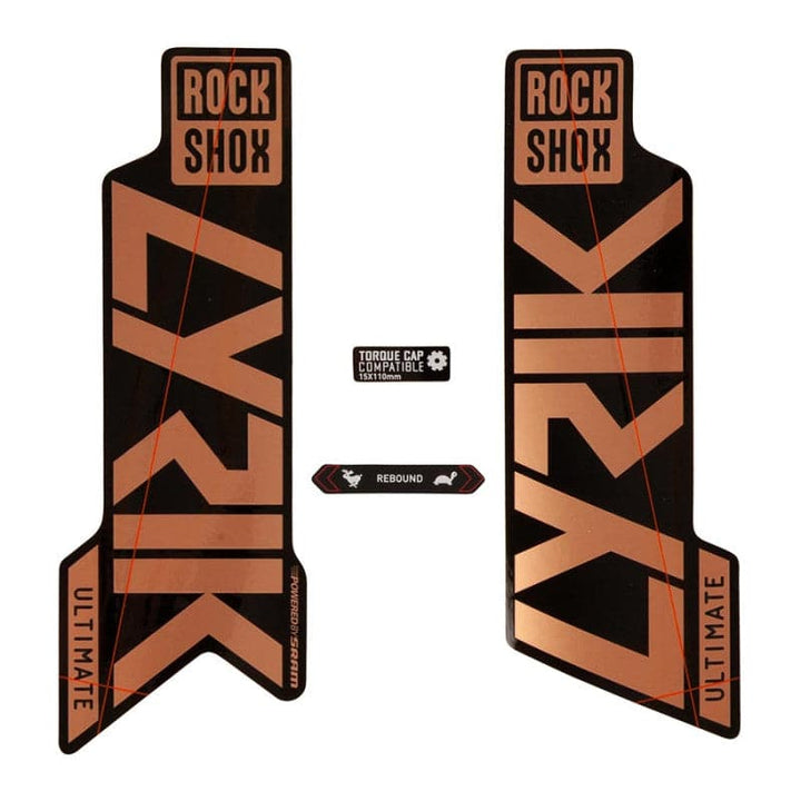 RockShox Lyrik Ultimate Decal Kit