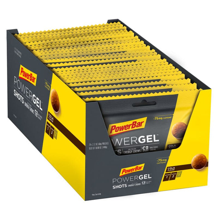 PowerBar PowerGel Shots Chews 24/Box