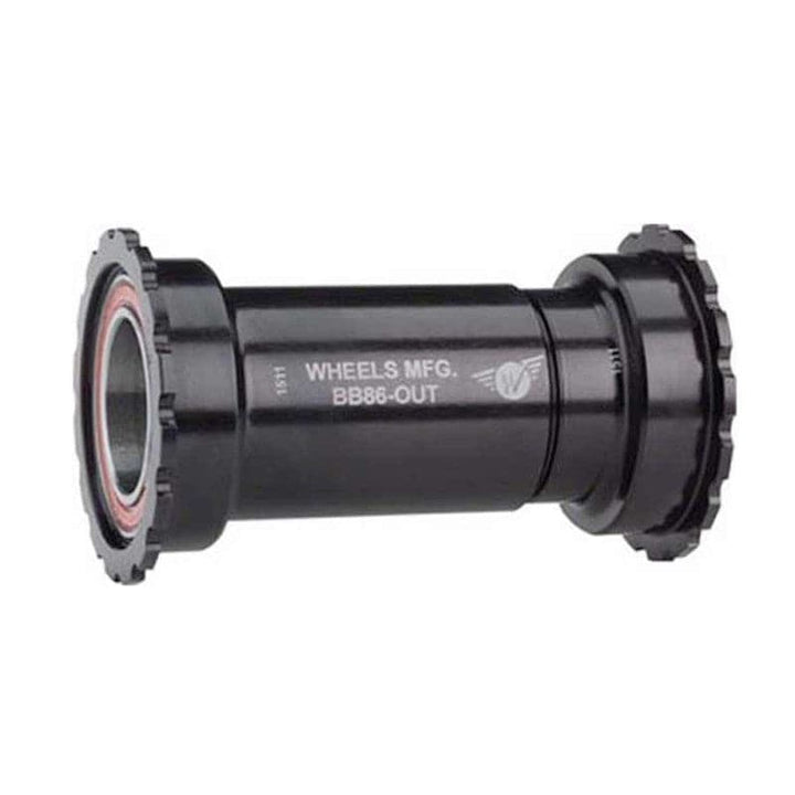 wheels manufacturing bb86/92 threaded abec3 steel bearing bottom bracket