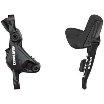 sram apex hydraulic road post mount disc brake right doubletap 11 speed lever set