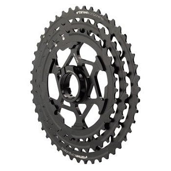 e*thirteen replacement Aluminum Cogs for TRS Plus 11-Speed Cassette, 33-46t, Black